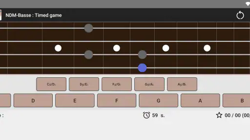 NDM-Basse : apprendre notes screenshot
