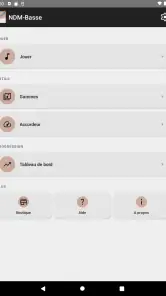 NDM-Basse : apprendre notes screenshot
