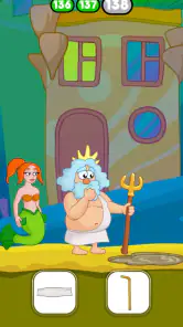Neptune vs Mermaid: Fish Prank screenshot