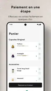 Nespresso Store screenshot