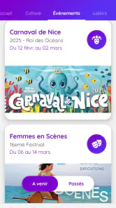 Nice Events screenshot
