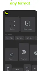 No Crop Photo: Picture Resizer screenshot