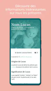 Noms de Bébé / Prénoms 2025 screenshot