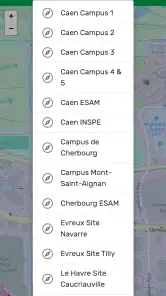 Normandie Université en poche screenshot