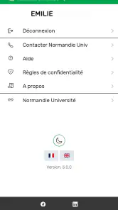 Normandie Université en poche screenshot
