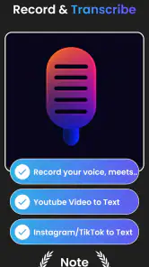 Note AI : basé sur Whisper AI screenshot