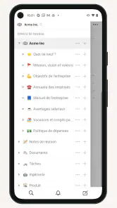 Notion : Notes, tâches, IA screenshot