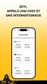 Numéros virtuels & Appels Sms screenshot