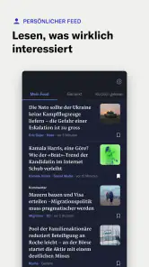NZZ screenshot