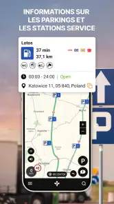 Odysseus GPS Truck Navigation screenshot