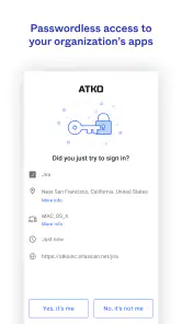 Okta Verify screenshot