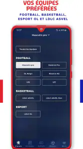 Olympique Lyonnais screenshot