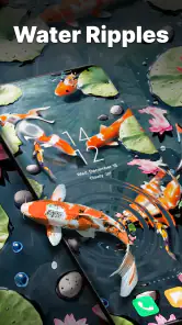 Ondulation et fond d'écran 3D screenshot