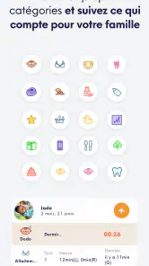 Onoco -Suivi évolution enfant screenshot