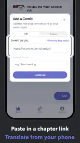 OpenToon - Traducteur Webtoon screenshot