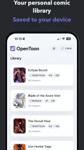 OpenToon - Traducteur Webtoon screenshot