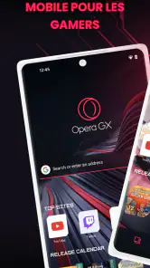 Opera GX : Navigateur Gaming screenshot