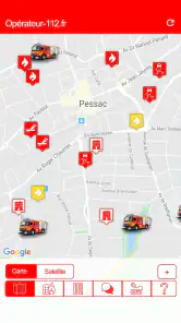 Opérateur 112! Pompiers Police screenshot