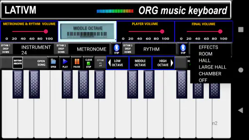 ORG Music Keyboard Simulator screenshot