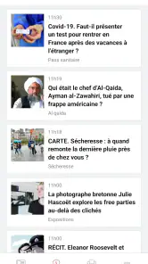 Ouest-France - Le journal screenshot