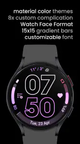 Outlined Watch Face screenshot