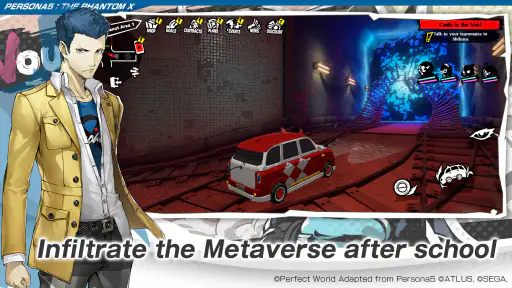 P5X | Persona5: The Phantom X screenshot