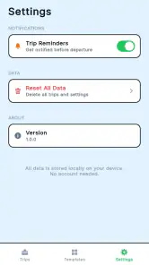 Pack Trip Checker screenshot