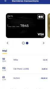 Paiement Mobile LCL screenshot