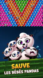 Panda Pop! Jeu de tir à bulles screenshot