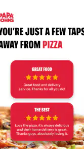 Papa Johns Pizza & Delivery screenshot