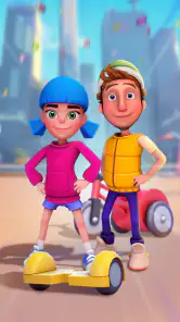 Paper Boy Race: jeux de course screenshot