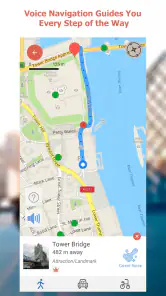 Paris Map and Walks screenshot