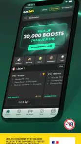 Paris sportifs bet365 screenshot