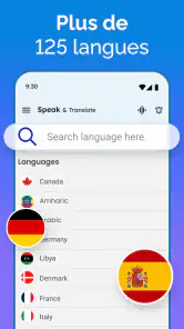 Parler et traduire des langues screenshot