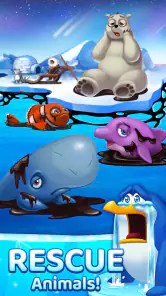 Pengle - Penguin Match 3 screenshot