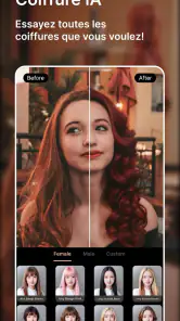 PhotoDirector: Retouche photo screenshot