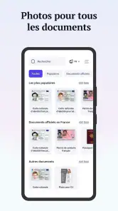 Photos d'identité officielles screenshot