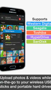 PhotoSync NAS Add-On screenshot