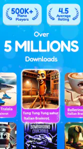 Piano Music Star 5 Jeu Musique screenshot