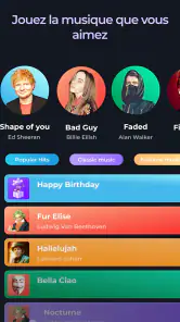 Piano pour jouer de la musique screenshot