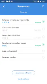 Pilote Budget, gestion dépense screenshot