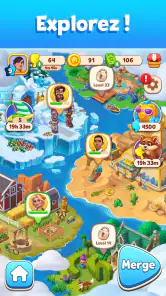 Pines Peak: Jeux de fusion screenshot
