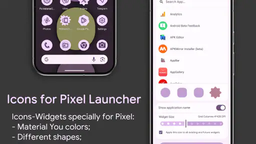 Pix Material Expressive Icônes screenshot
