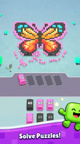 Pixel Drop: Bus Puzzle screenshot
