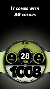 Pixel Light - Watch face screenshot