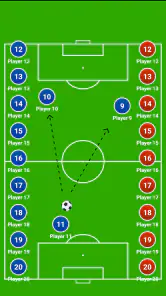 Planche Tactique: Football screenshot