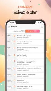 Planificateur de fête, mariage screenshot