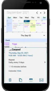 Pocket Informant screenshot