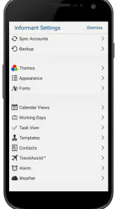 Pocket Informant screenshot