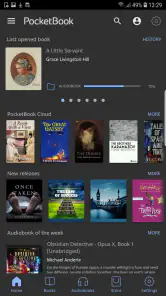 Pocketbook lecteur screenshot